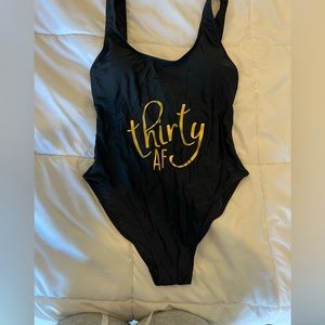 Thirty AF one piece swimsuit worn once
